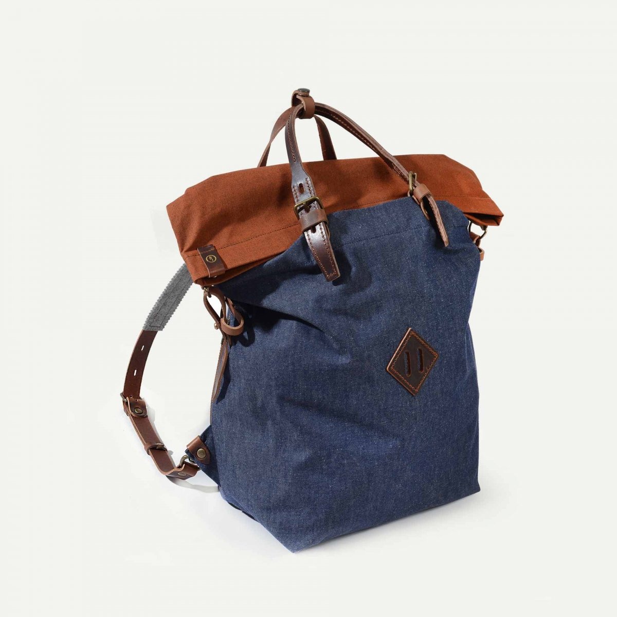 Sac à dos Woody S - Denim/Terra cotta (image n°2)