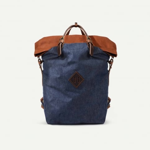 Sac à dos Woody S - Denim/Terra cotta