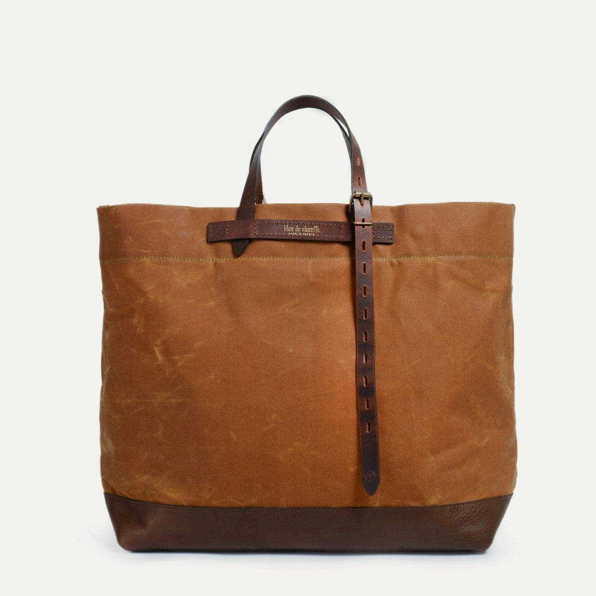 Zinnia Tote bag Cumin waxed