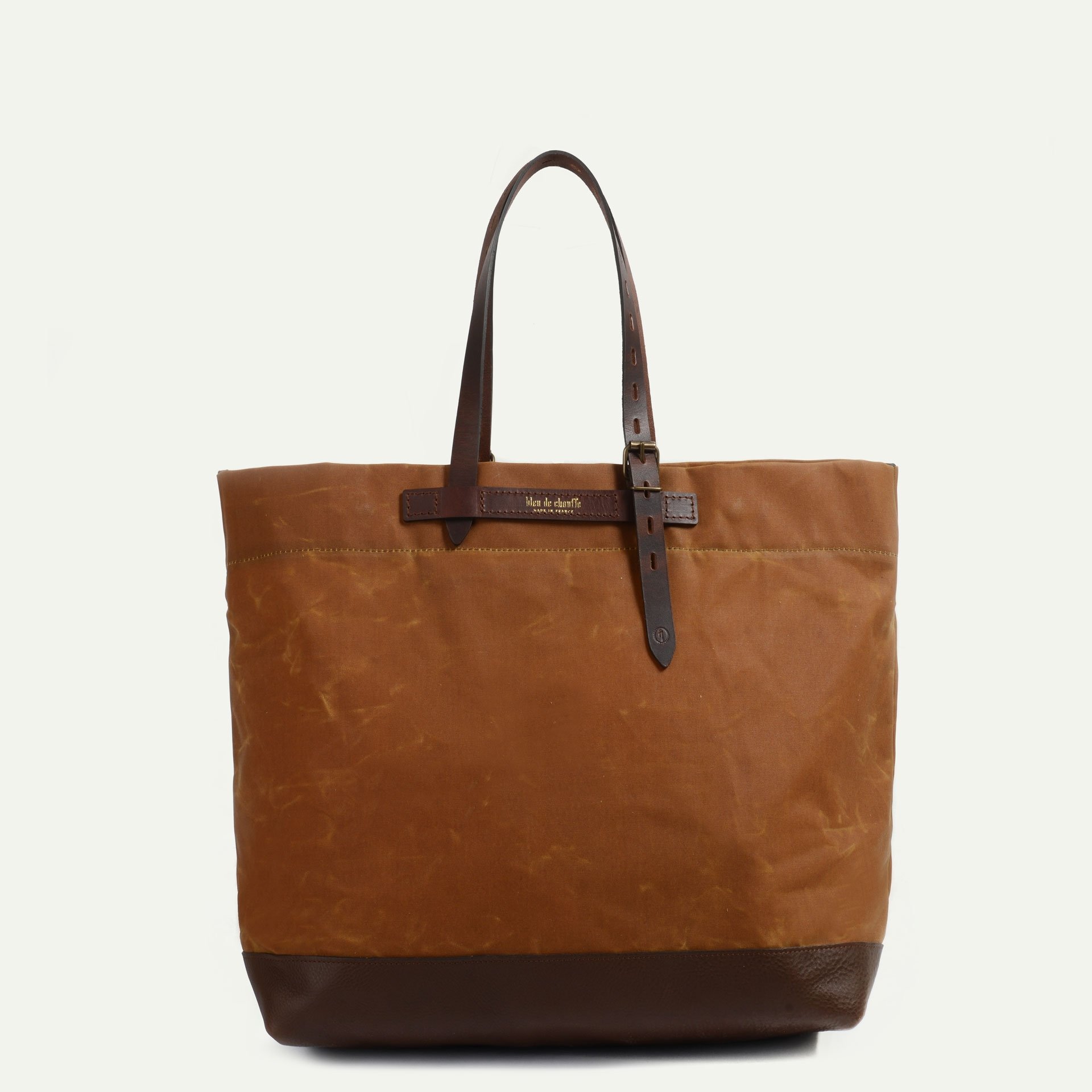 Zinnia  Tote bag - Cumin waxed (image n°1)