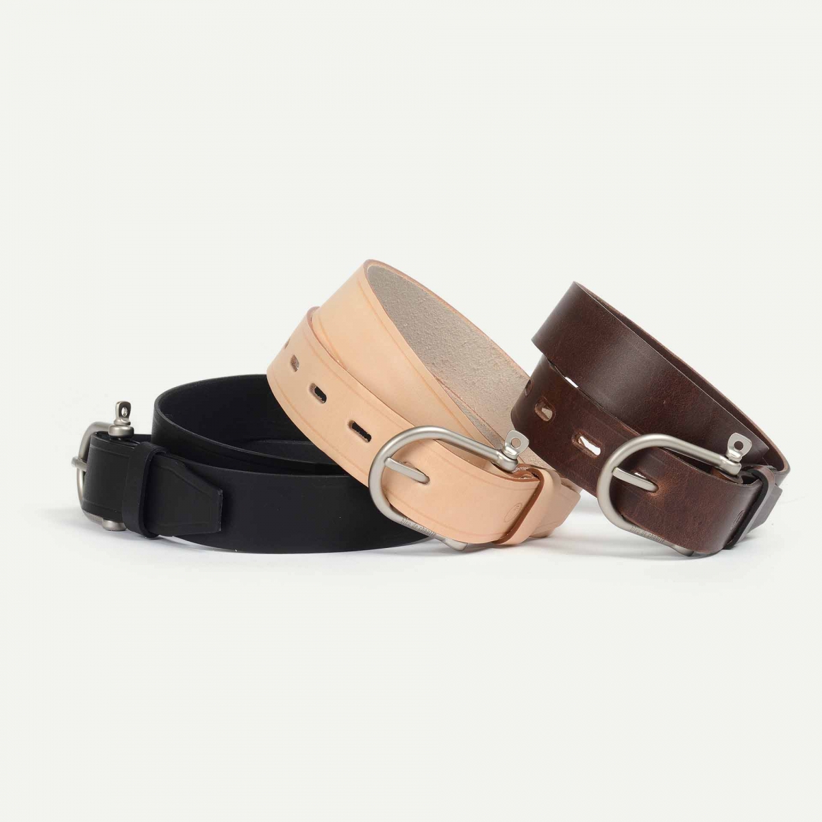 Manila Gürtel - Pain brûlé / Silber (image n°5)