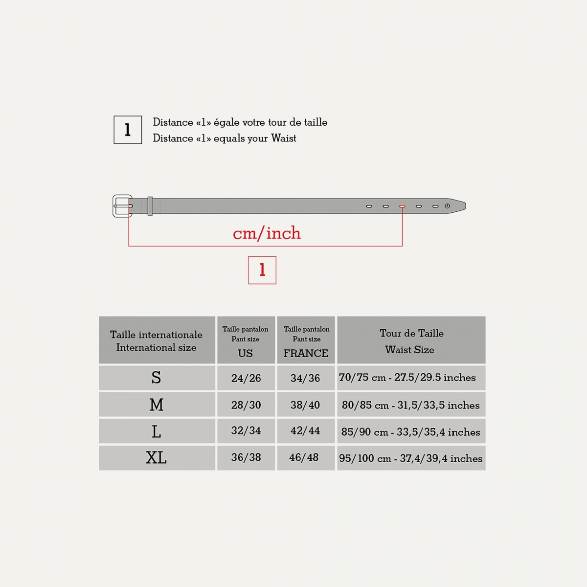Manila geflochtener Gürtel - Blau/Palisander (image n°5)