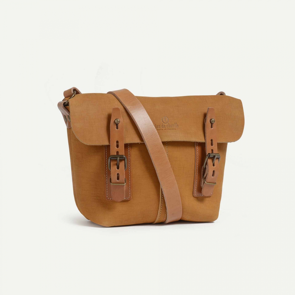 Sac besace Louis - Miel distressed (image n°2)