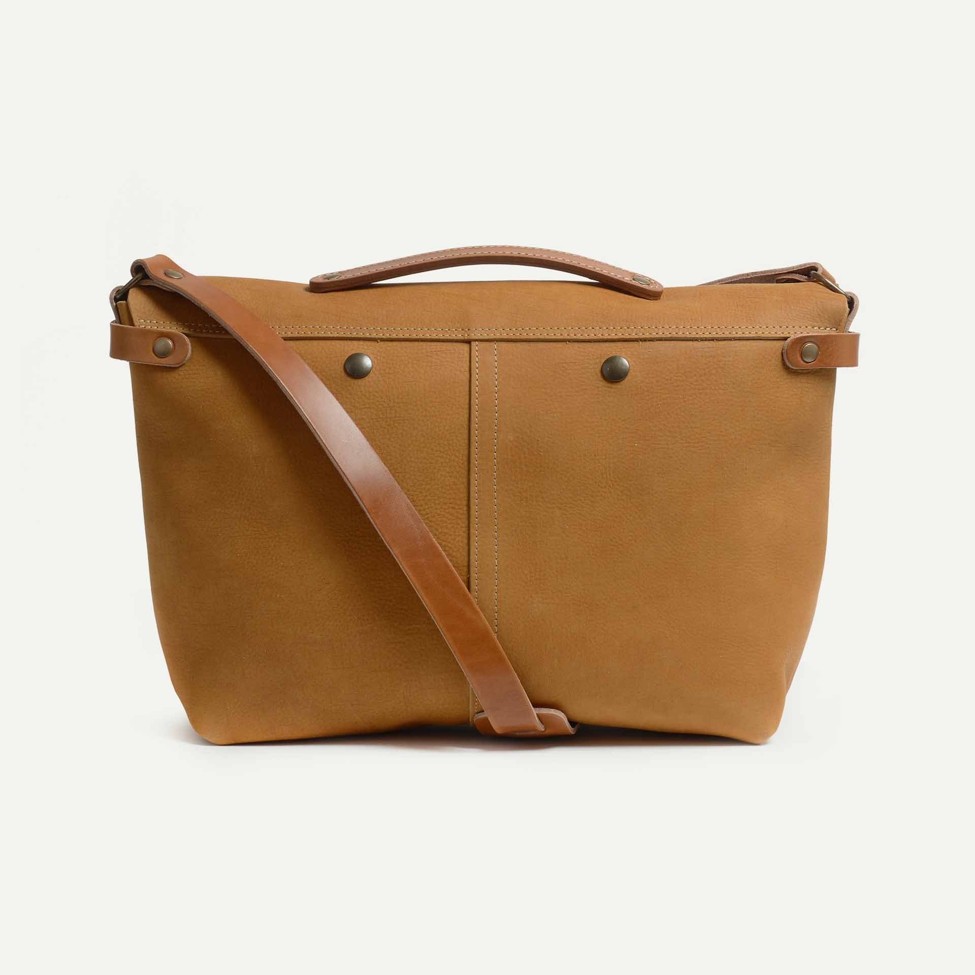 Sac besace Lucien - Miel distressed (image n°3)