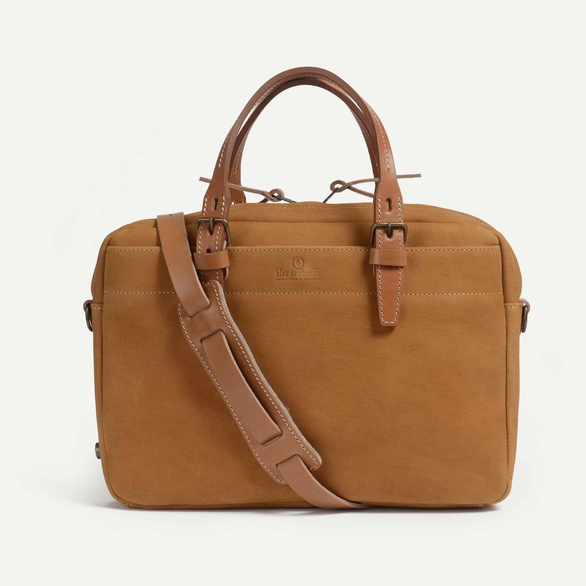 Sac business Folder - Miel distressed (image n°1)