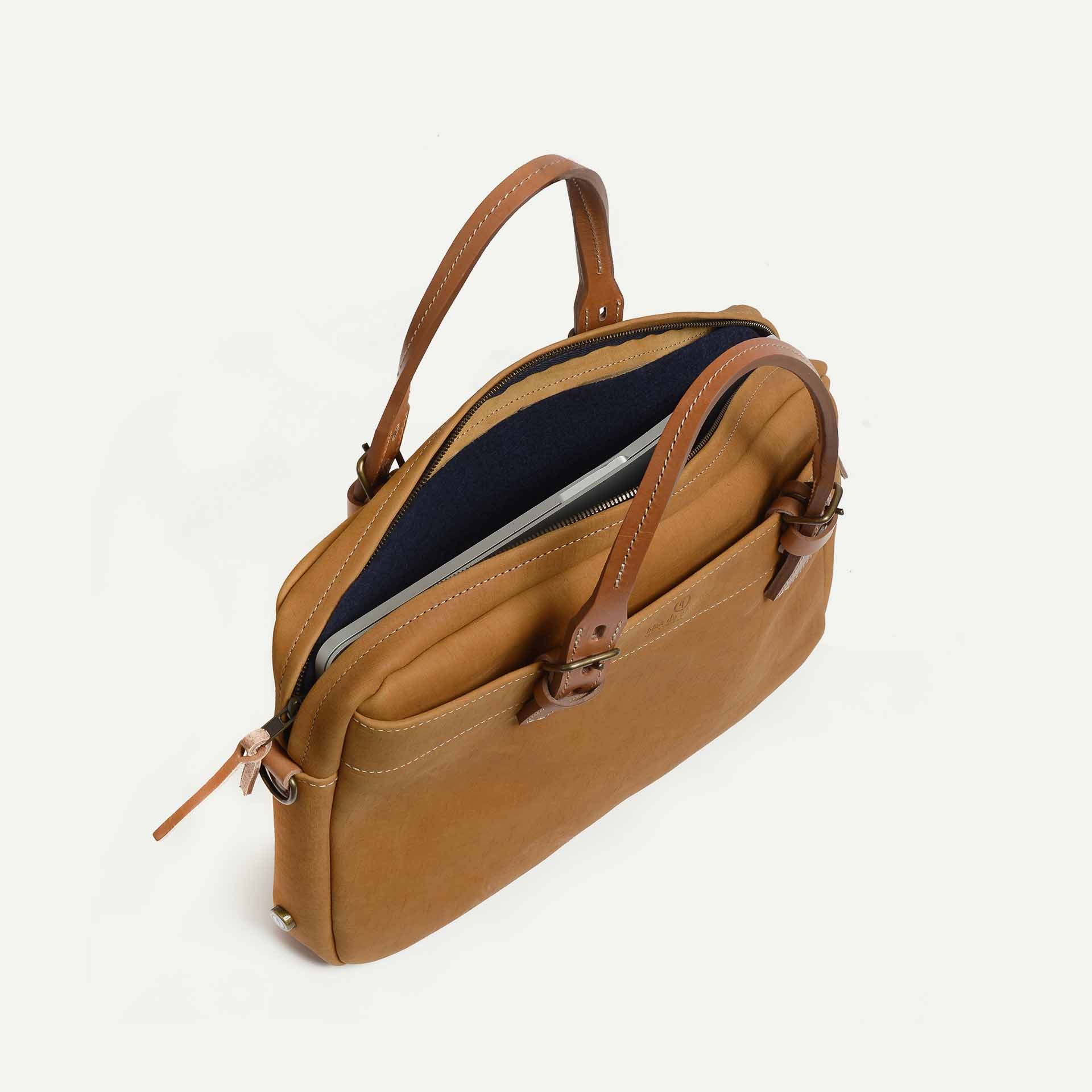 Sac business Folder - Miel distressed (image n°5)