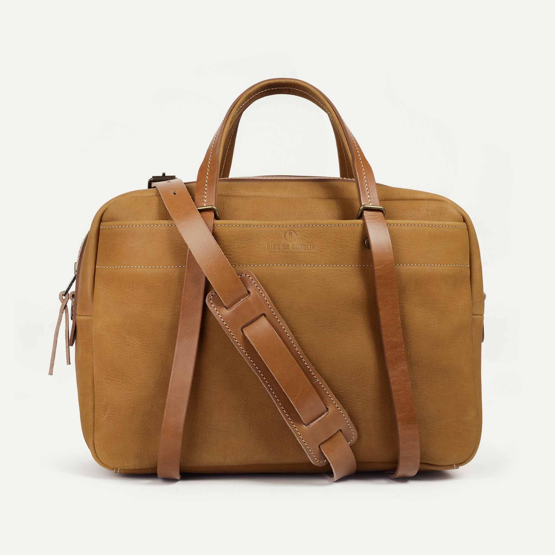 Report Business bag - Honey / Waxed Leather (image n°1)