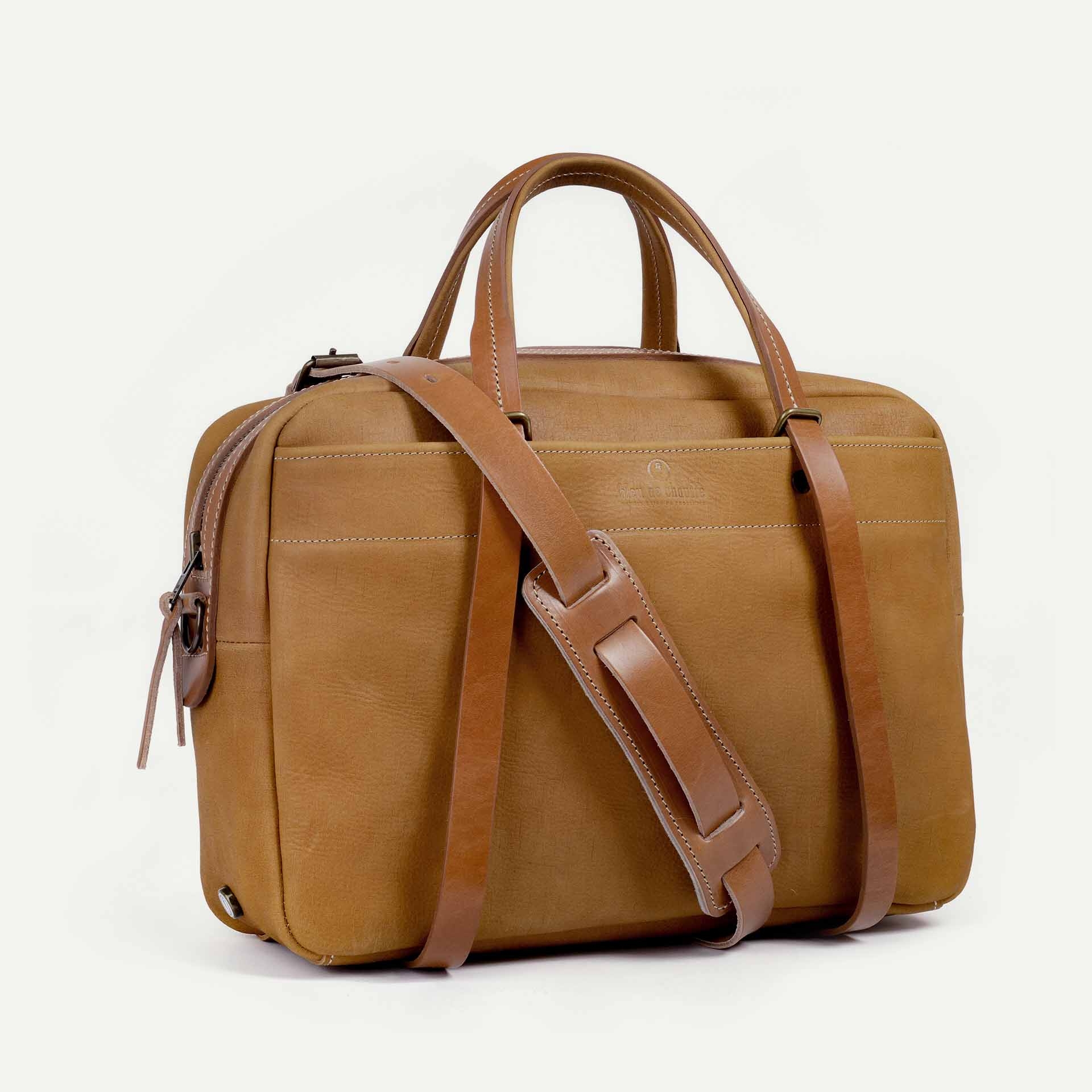Report Business bag - Honey / Waxed Leather (image n°2)