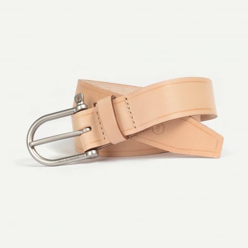 Manille Belt - Natural / Silver