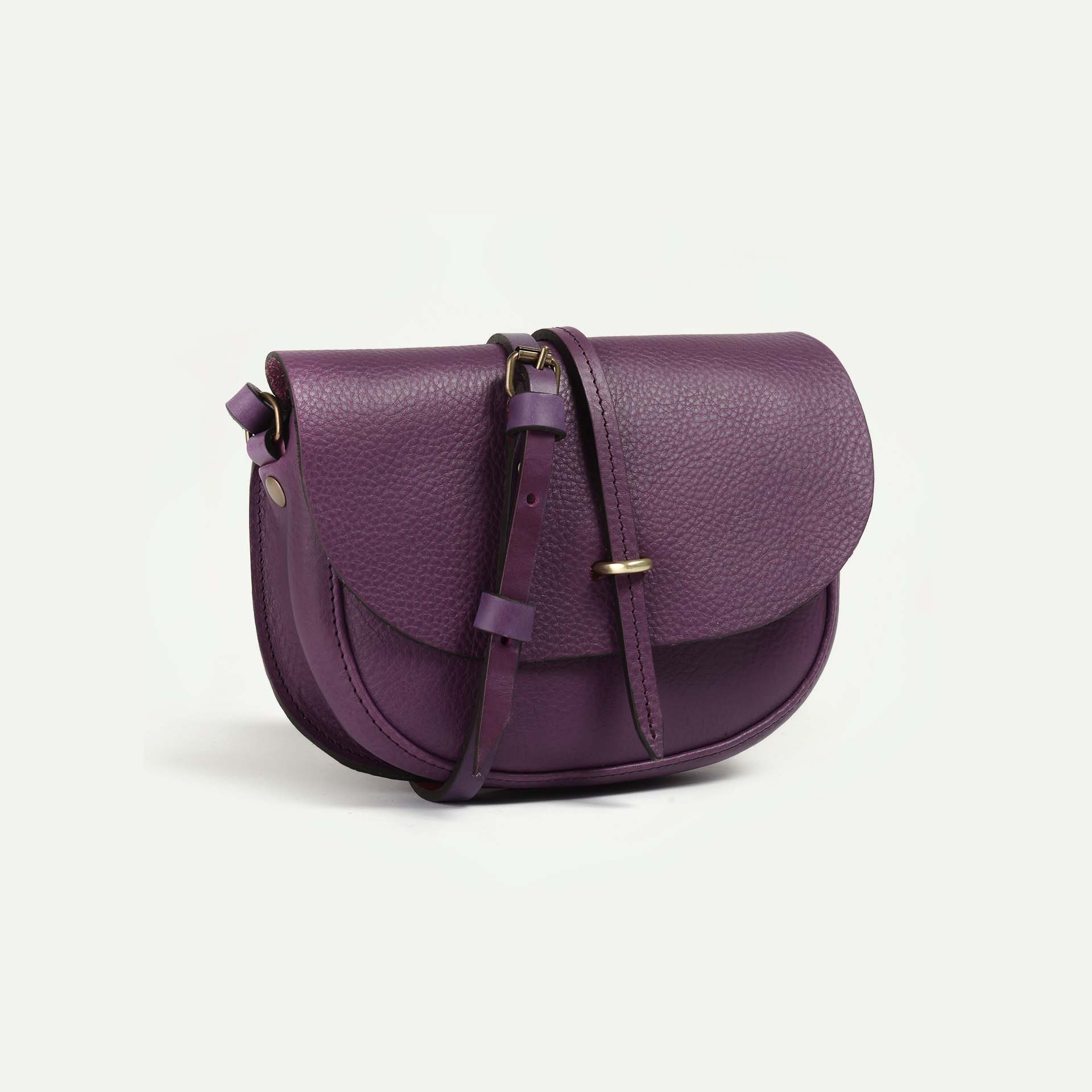 Mini sac postier Java - Violet (image n°2)