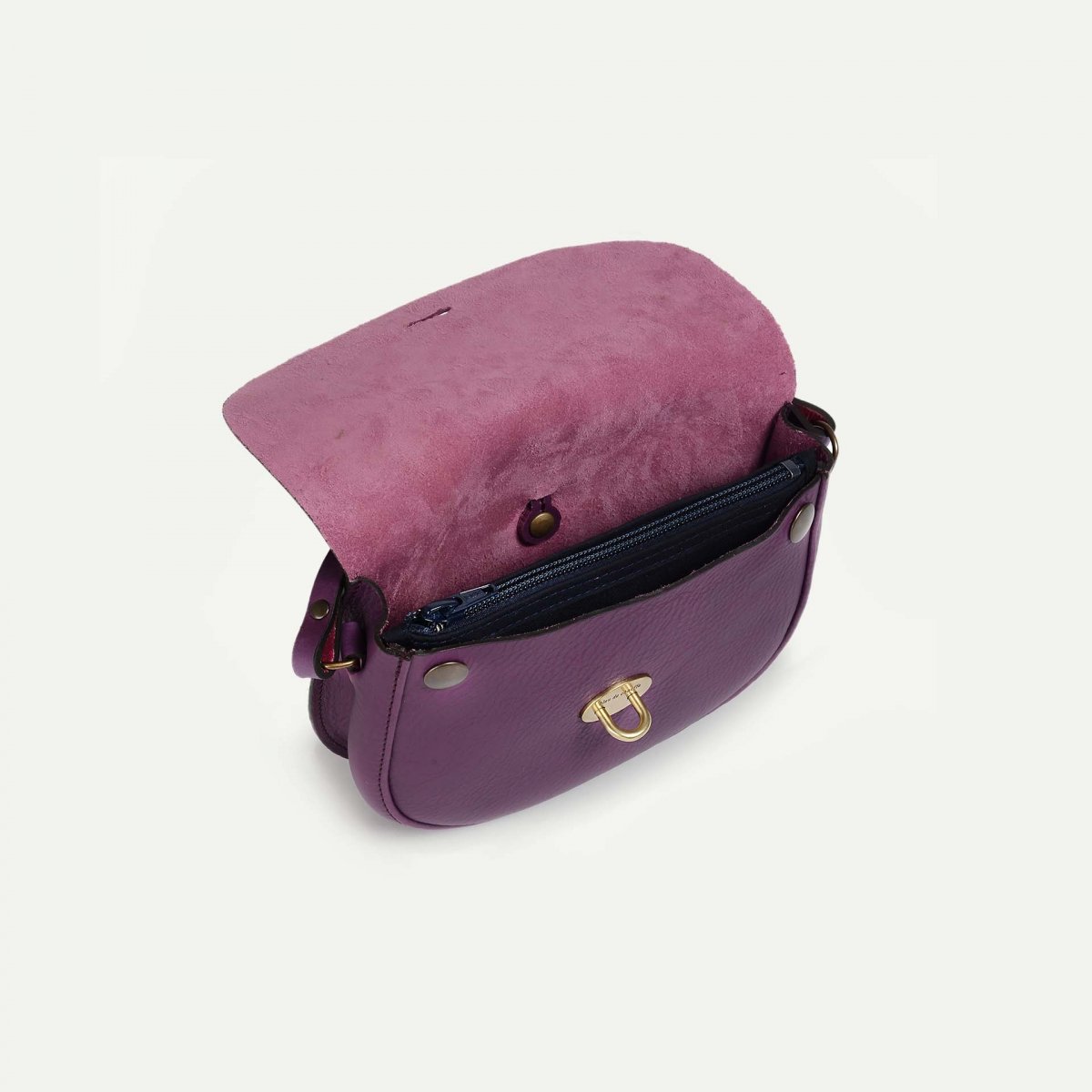 Mini sac postier Java - Violet (image n°5)