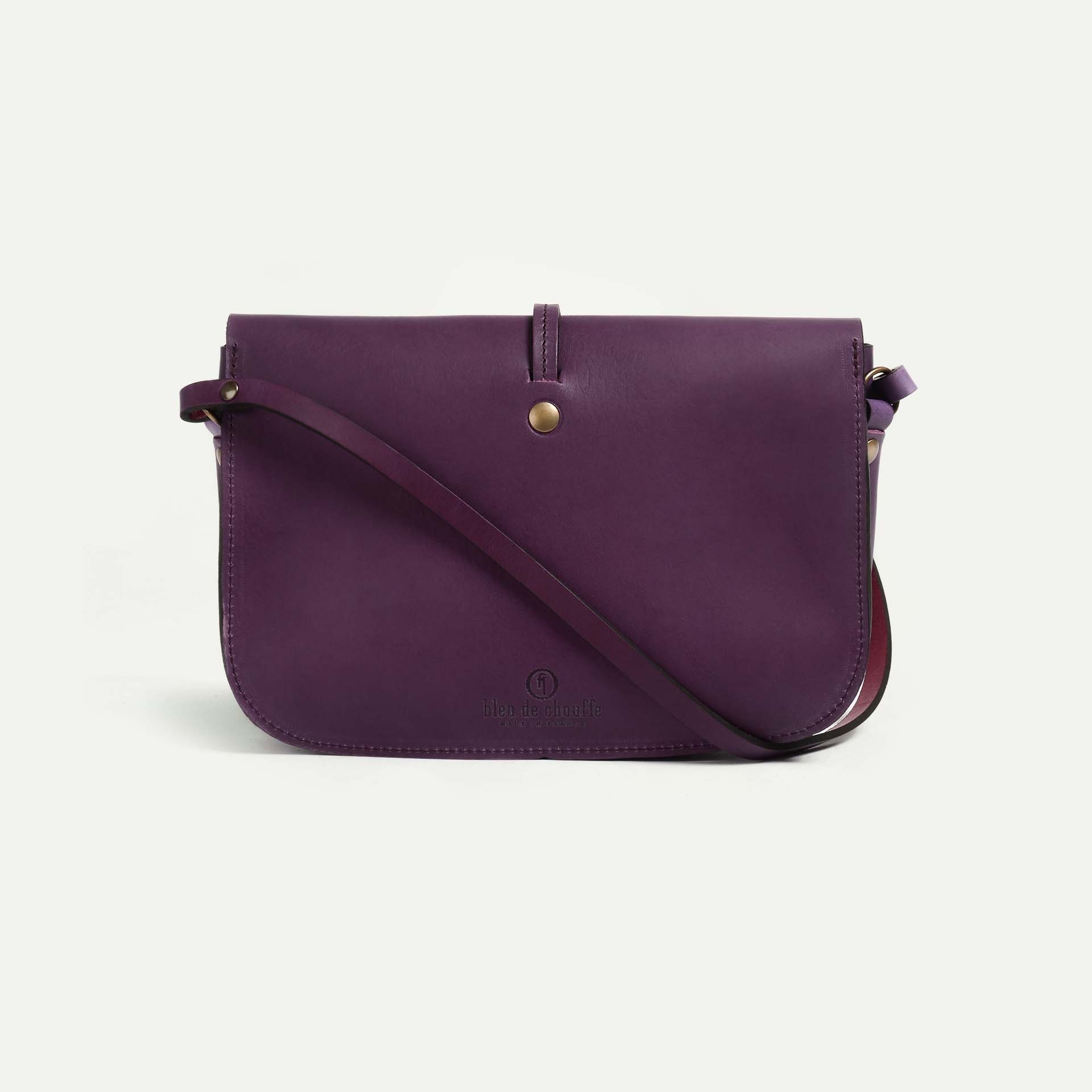 Sac postier Pastis - Violet (image n°3)