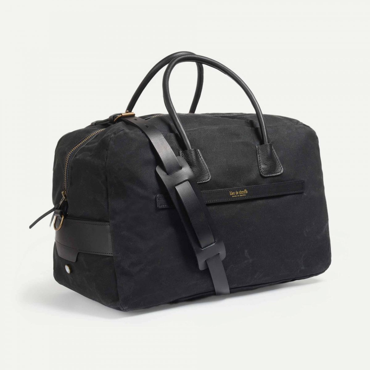 Sac de voyage Zephir - Noir waxé (image n°2)