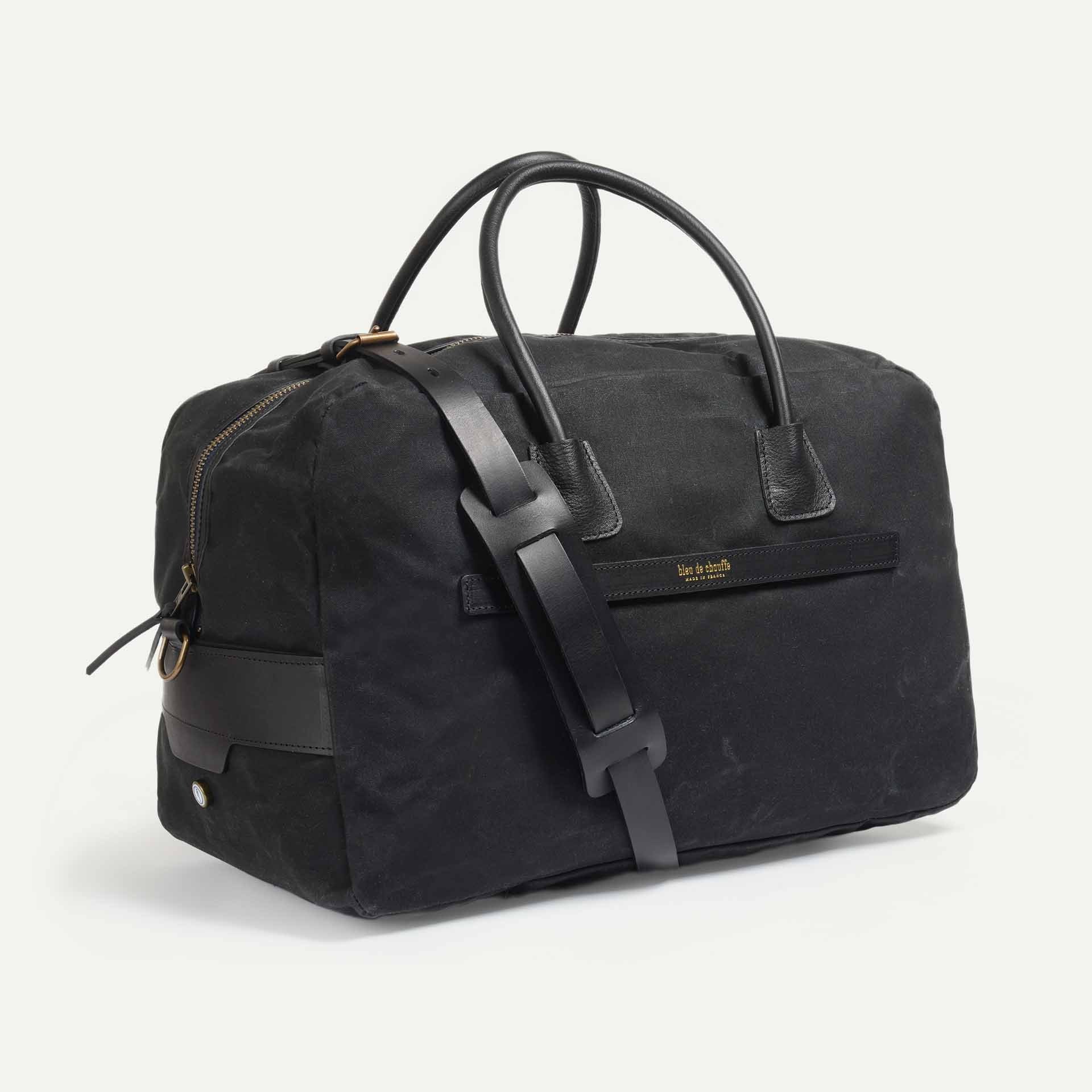 Sac de voyage Zephir - Noir waxé (image n°2)