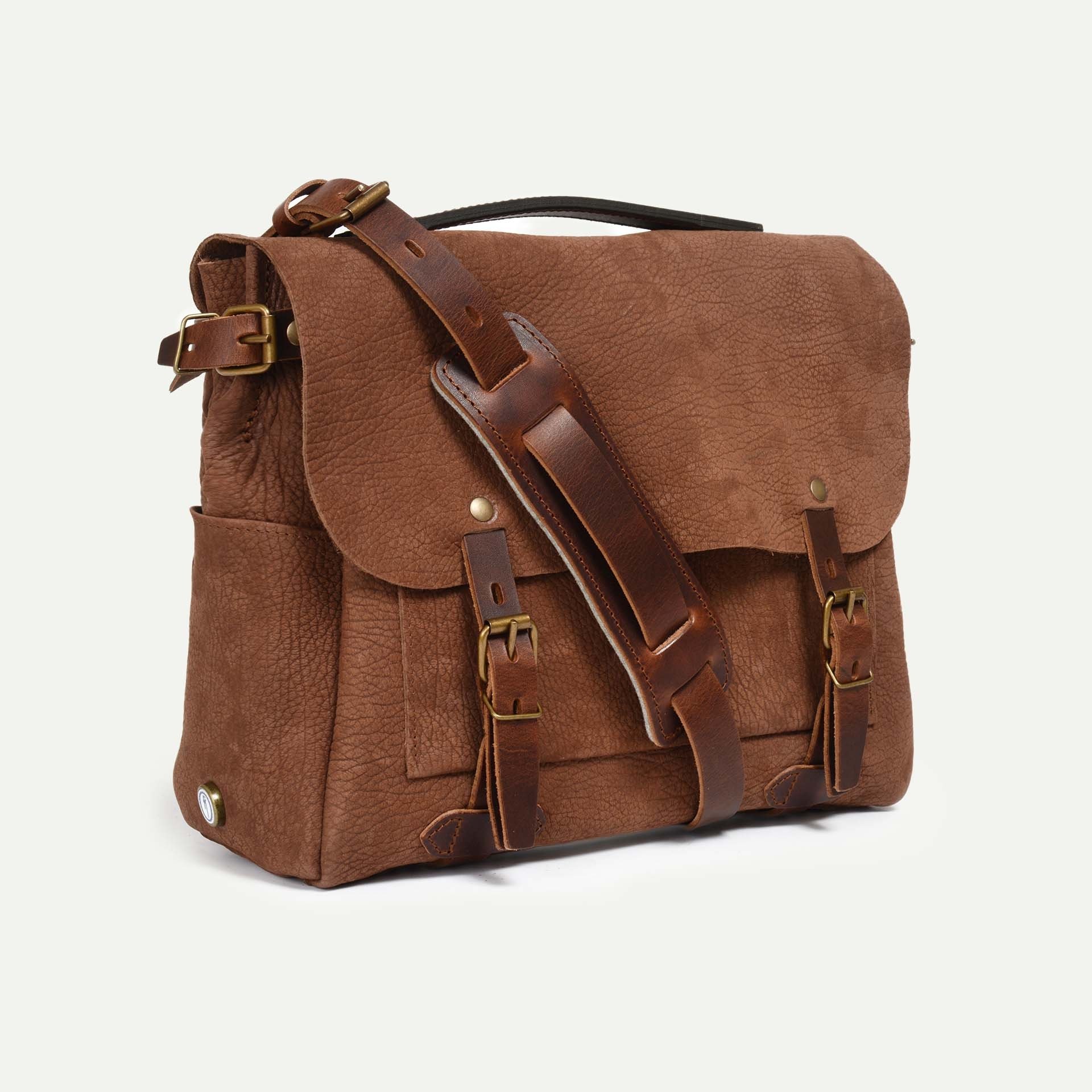 Postman bag Eclair M - Soft Brown (image n°2)