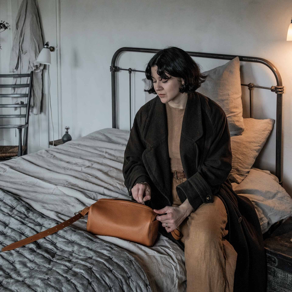 Mini Baluchon Tasche - Honig (image n°5)