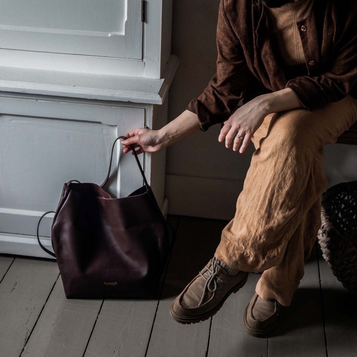 Sac souple double porte Mission Noir