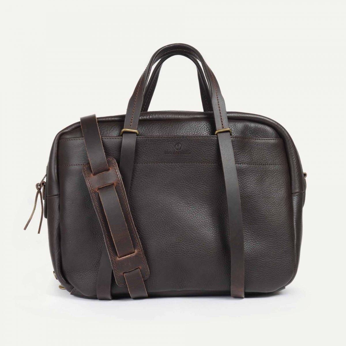 Sac business shop homme marron