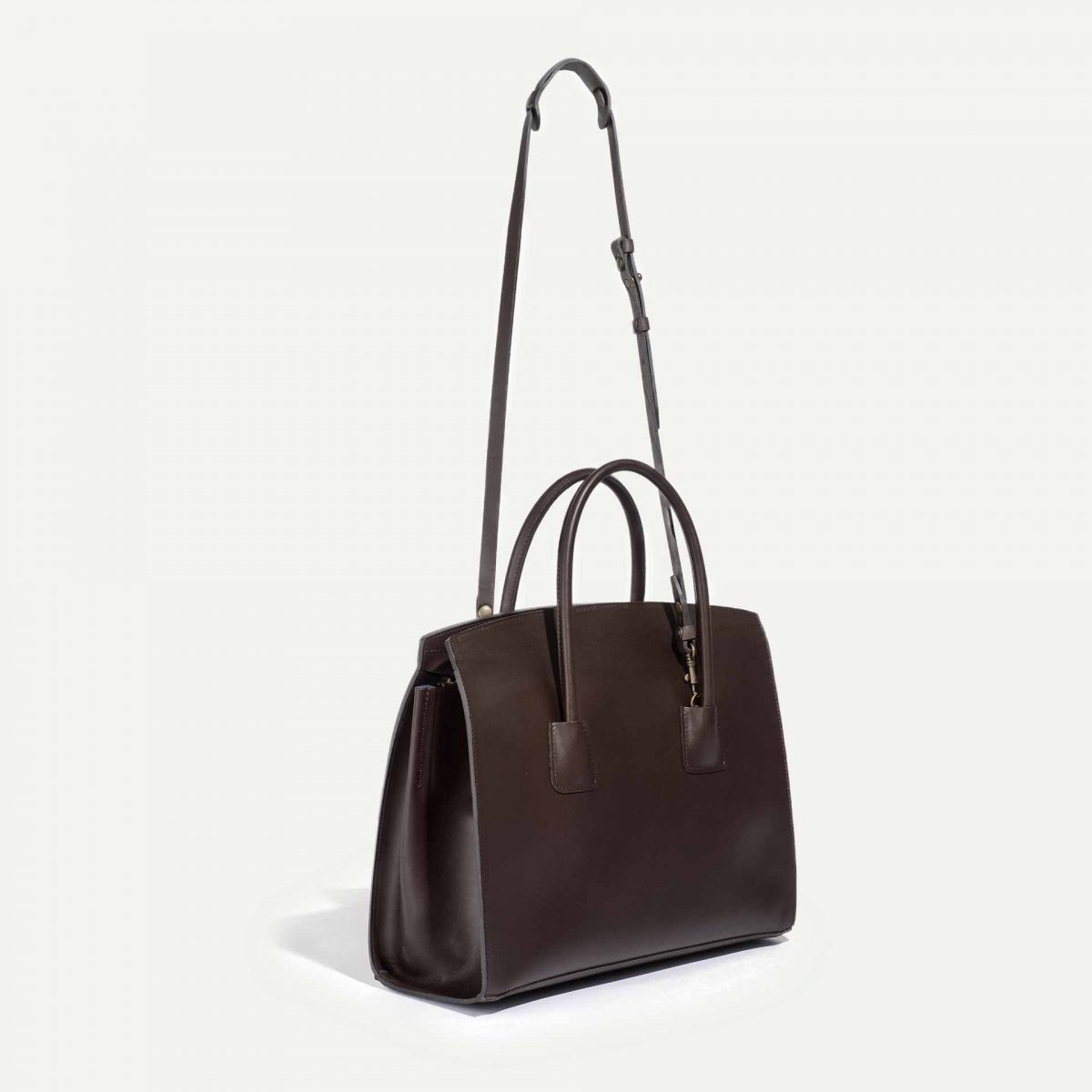 Dalva business Tote - Dark Brown (image n°5)