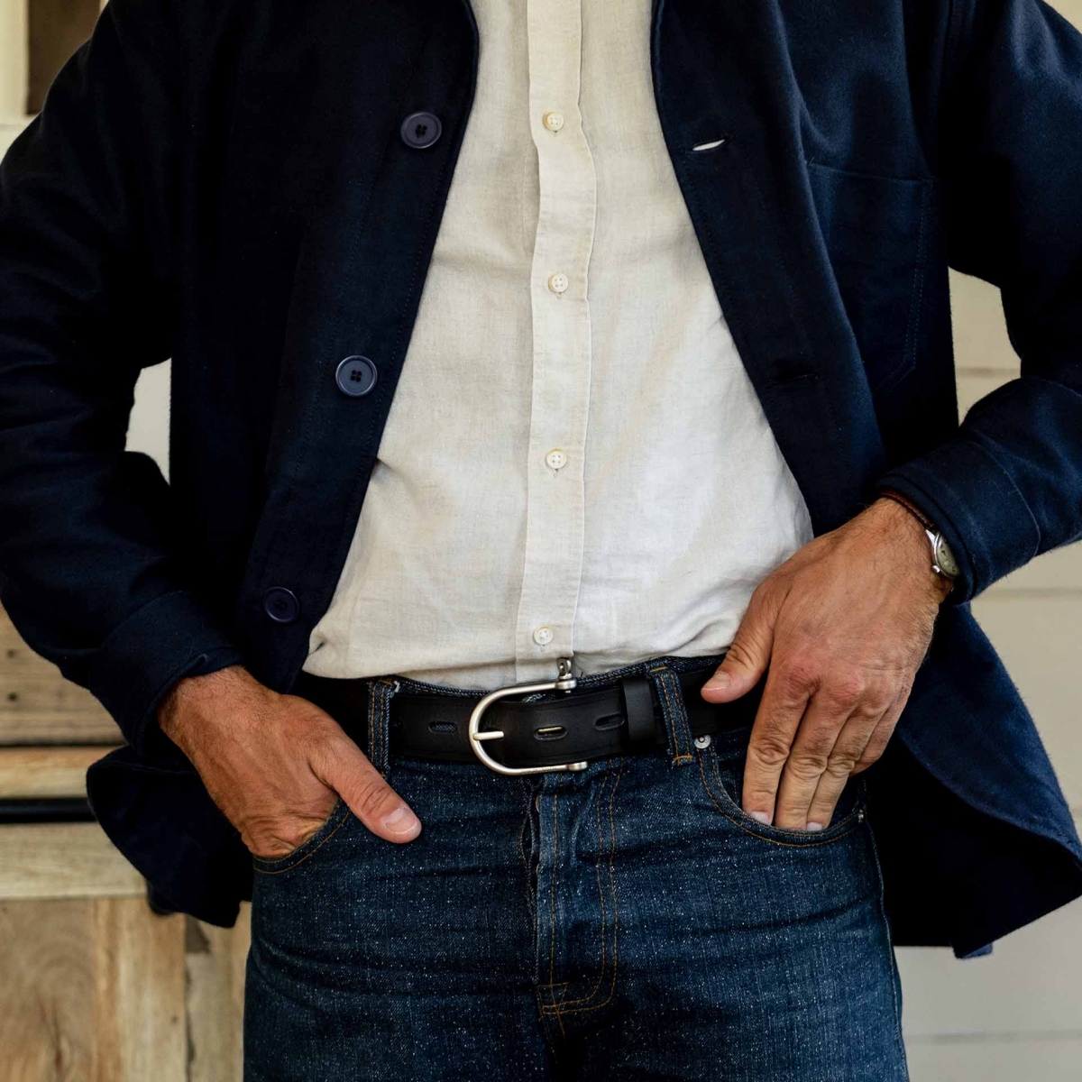 Manila Gürtel - Pain brûlé / Silber (image n°8)