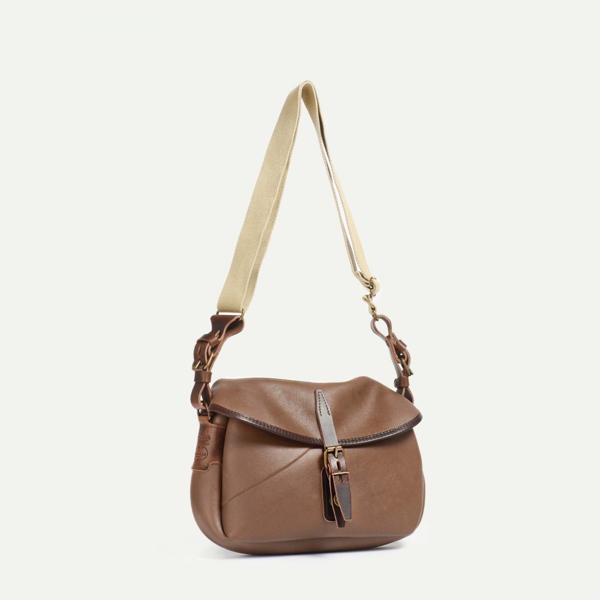Musette du Pêcheur XS / BDC x LE CHAMEAU - Marron (image n°2)