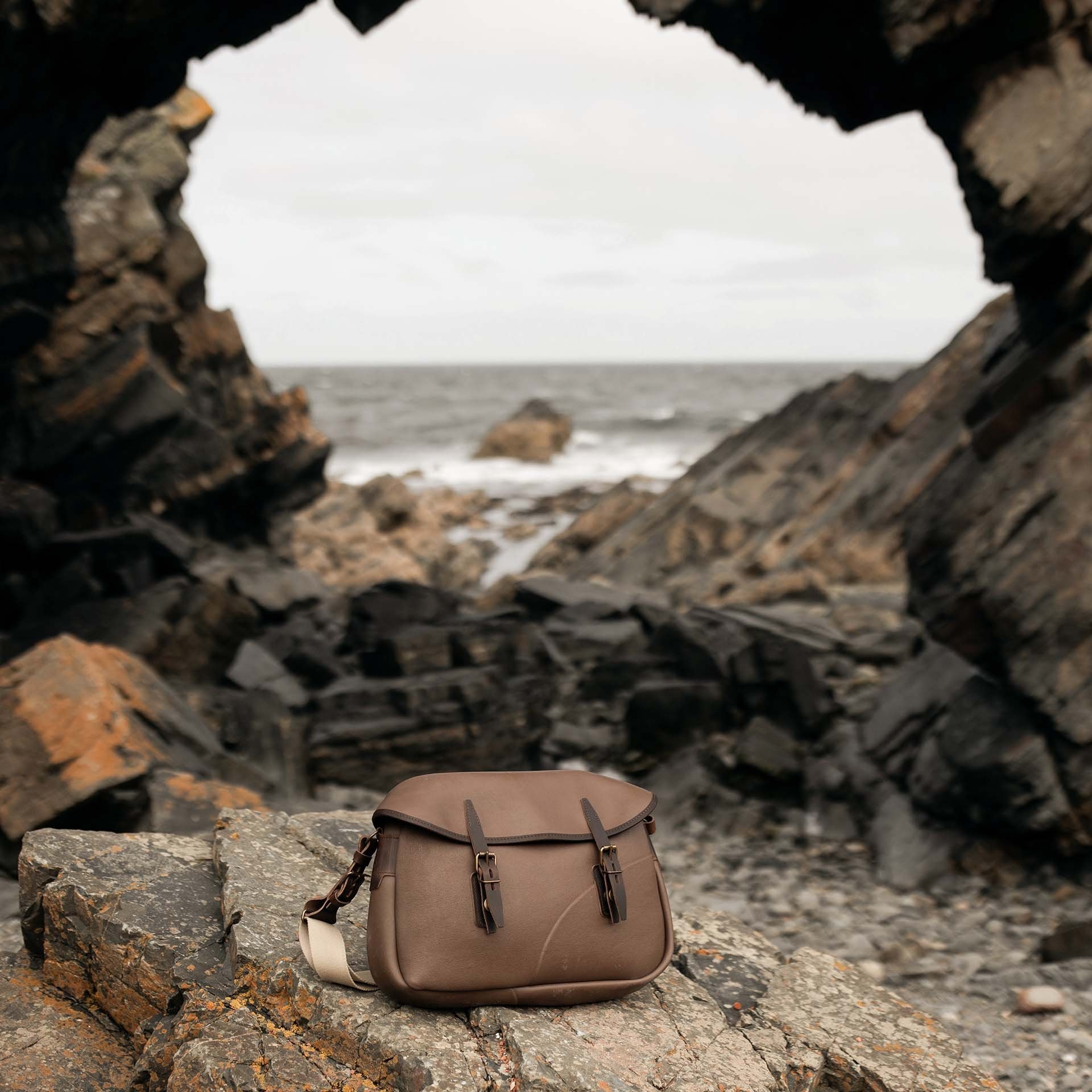 Musette du Pêcheur M / BDC x LE CHAMEAU - Marron (image n°5)