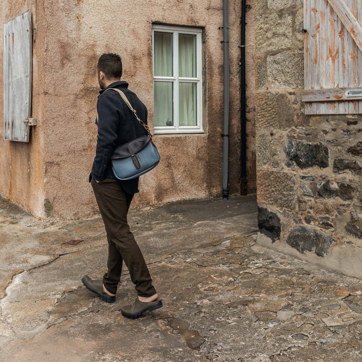 Musette du Pêcheur XS / BDC x LE CHAMEAU - Bleu (image n°6)