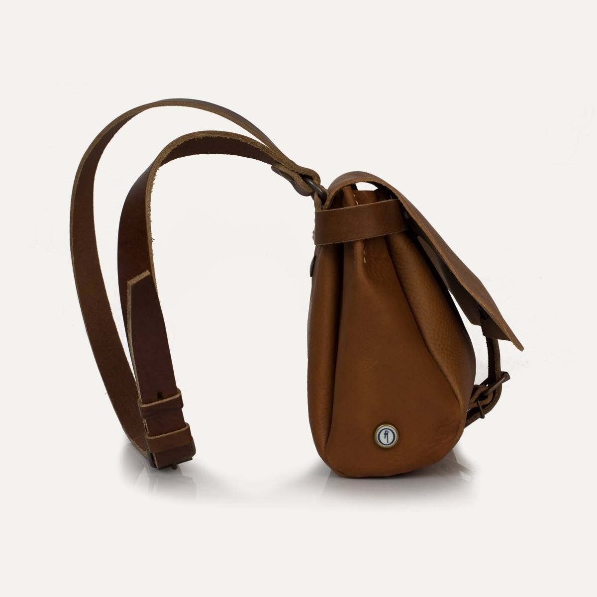 Briefträger-Tasche Ariane - Havane (image n°2)
