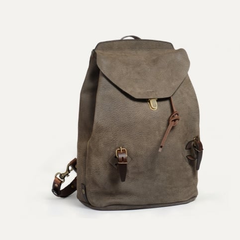 Zibeline Backpack - Soft khaki Brown