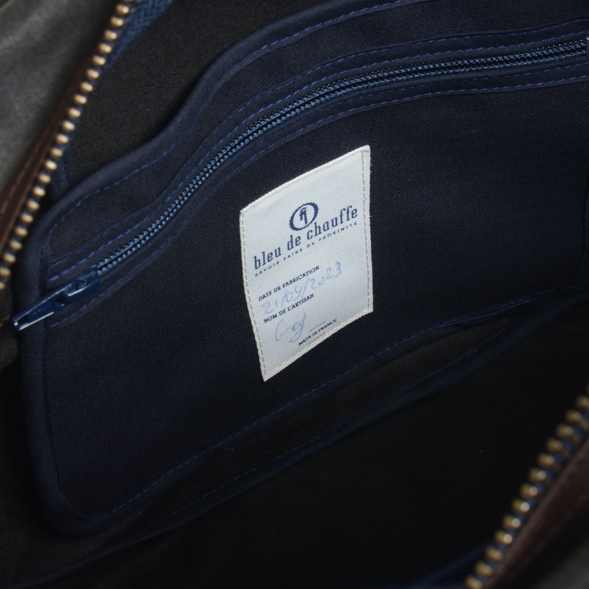 Businesstasche Zeppo - Khaki Gewachst (image n°10)