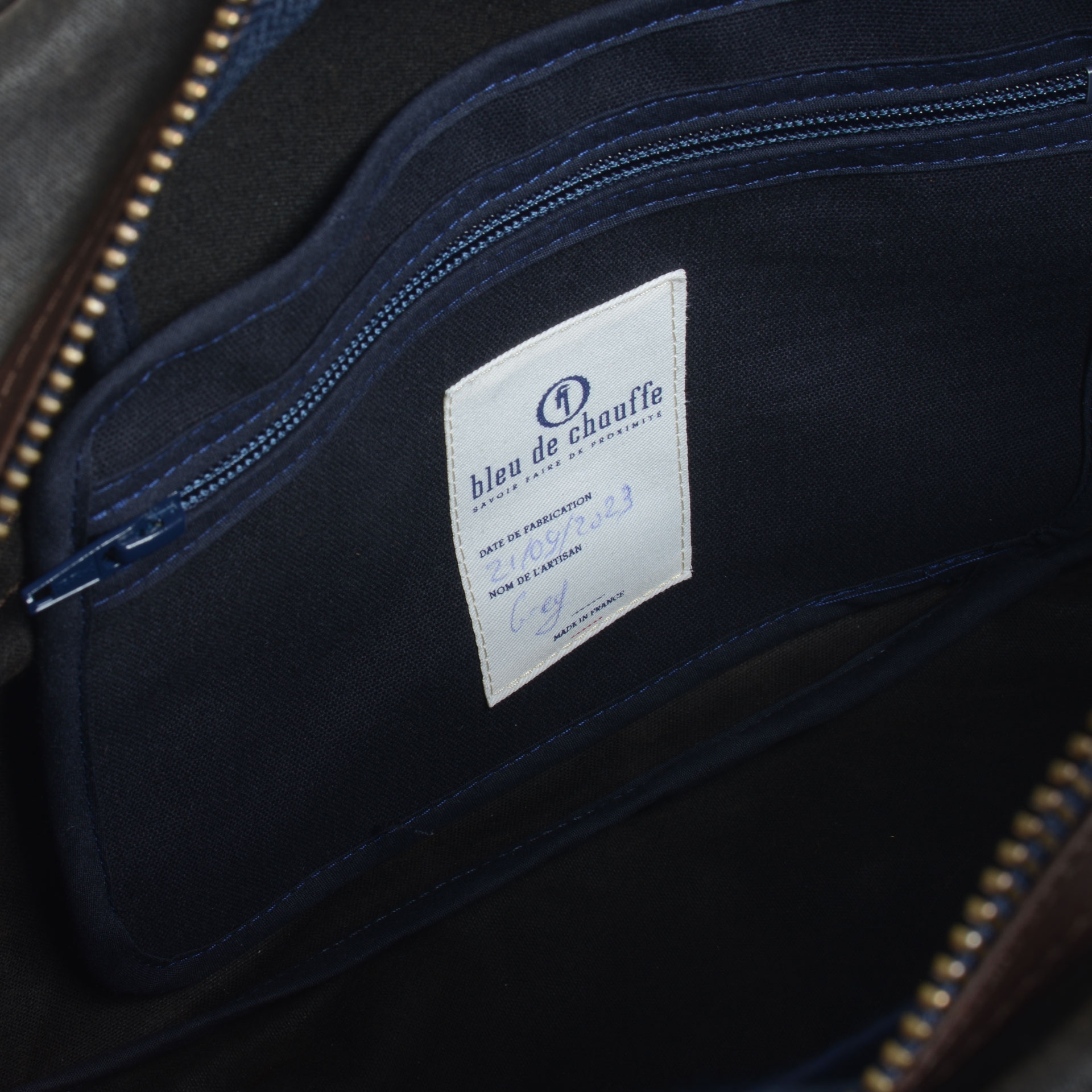 Businesstasche Zeppo - Khaki Gewachst (image n°10)