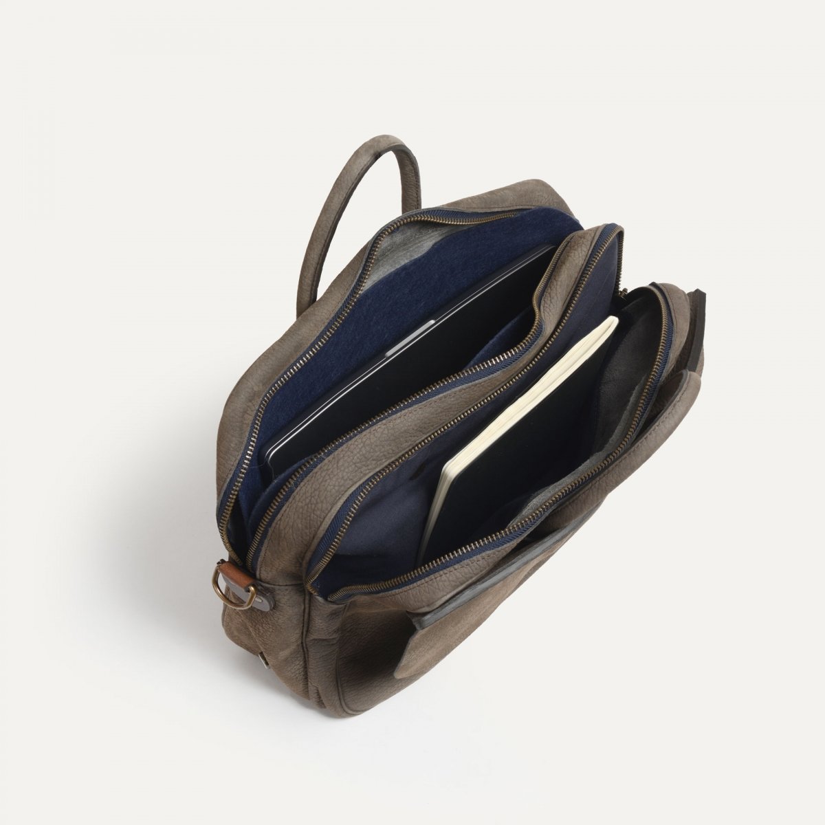 Zeppo Business bag - Soft Khaki brown (image n°4)