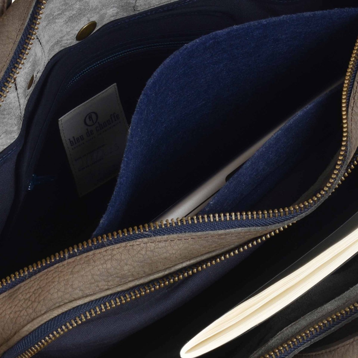 Zeppo Business bag - Soft Khaki brown (image n°6)