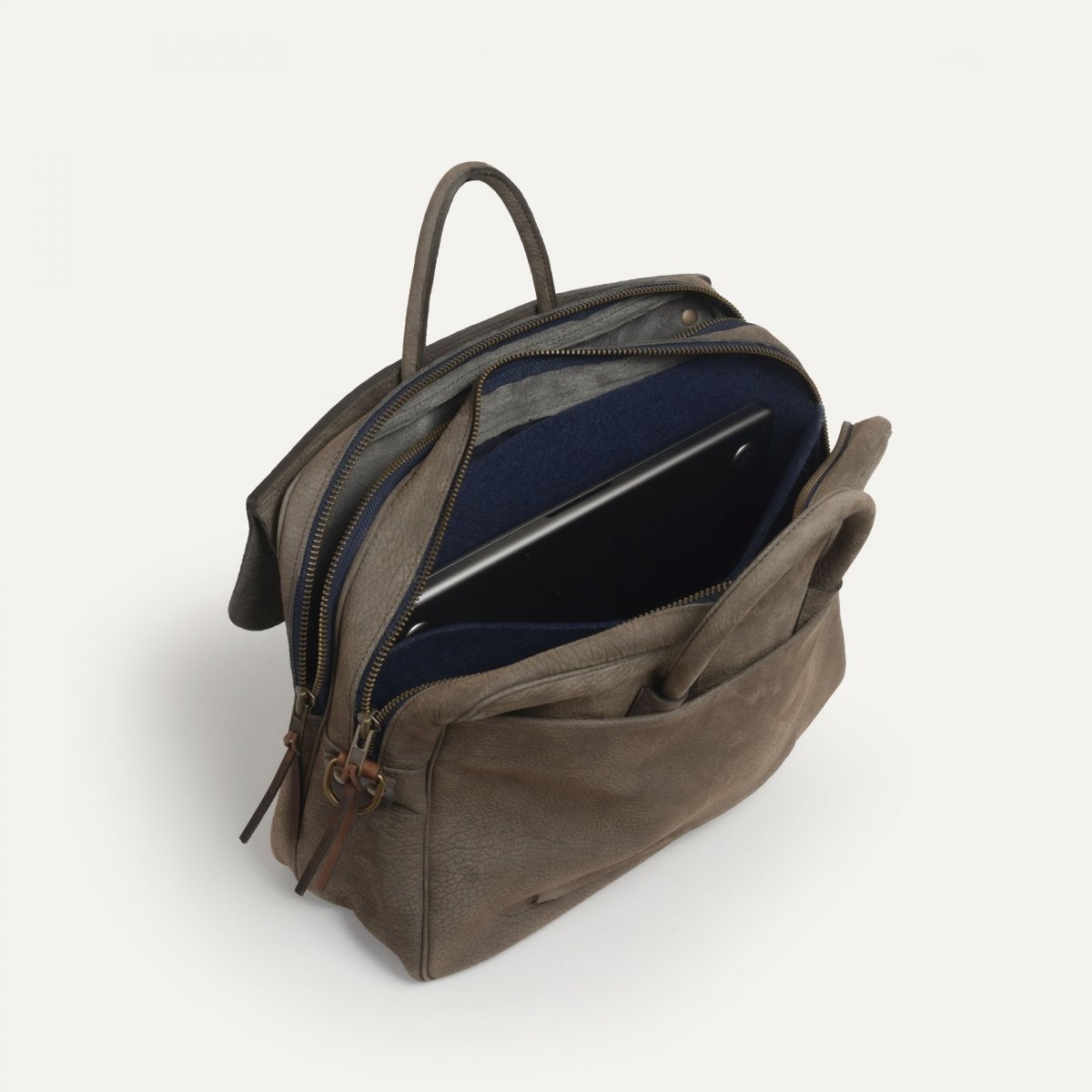 Zeppo Business bag - Soft Khaki brown (image n°5)