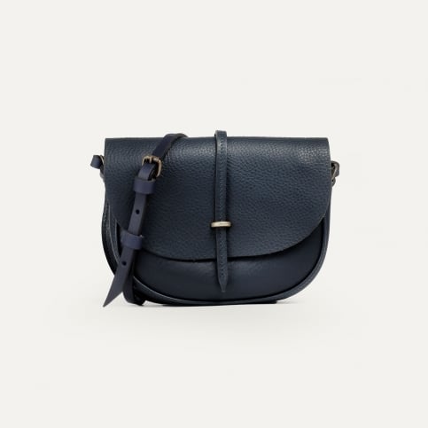 Java mini Postman bag - Navy Blue