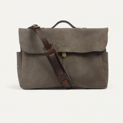 Satchel bag Charles - Soft Khaki Brown