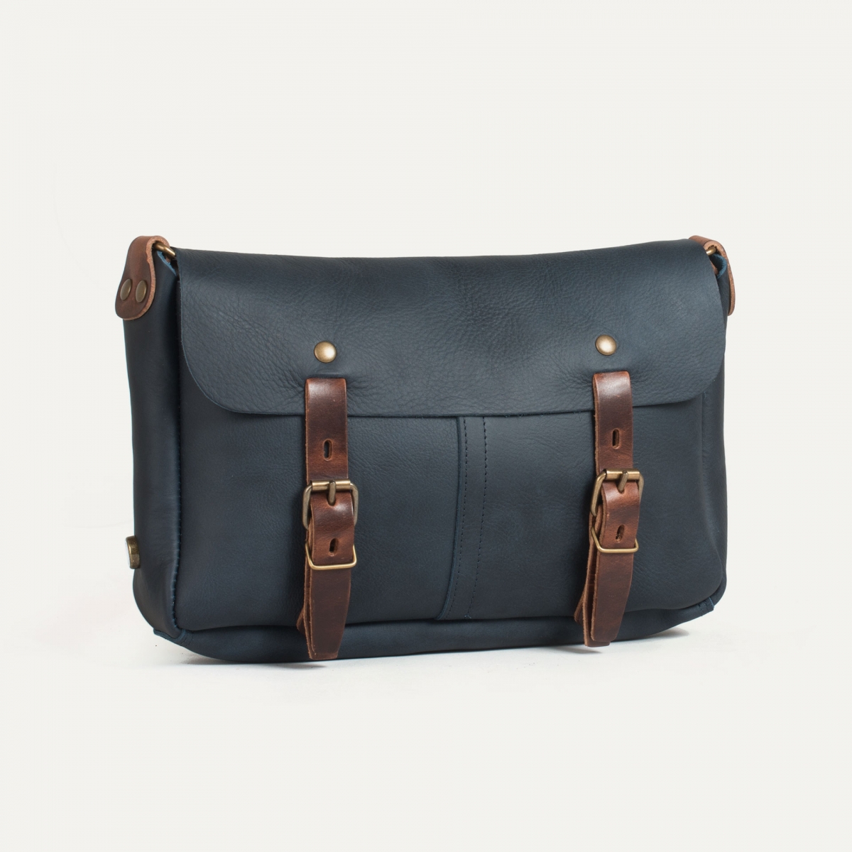 Léo plumber bag - Navy blue/Pain Brûlé (image n°2)