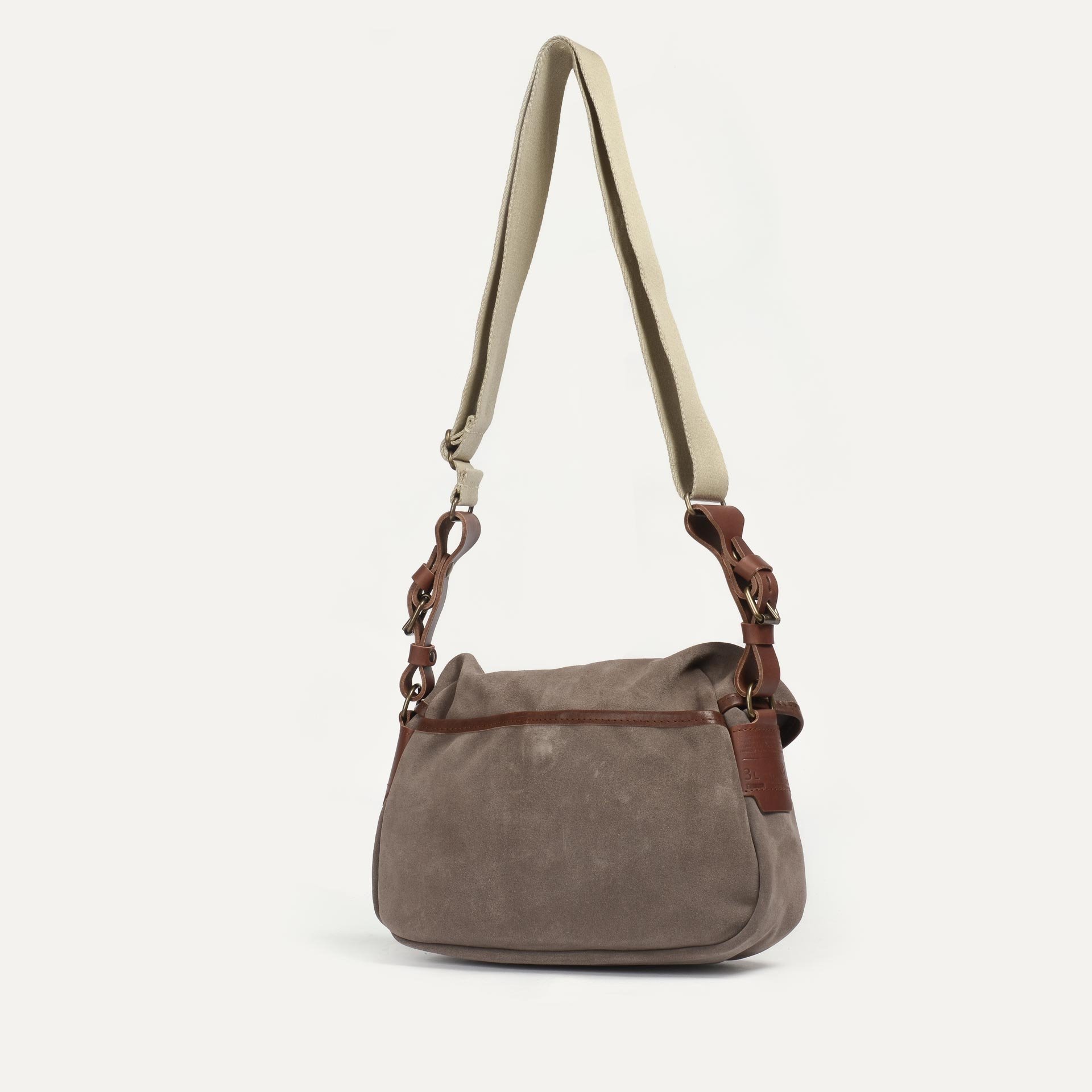 Fisherman's Musette XS / Suede - Almond (image n°4)