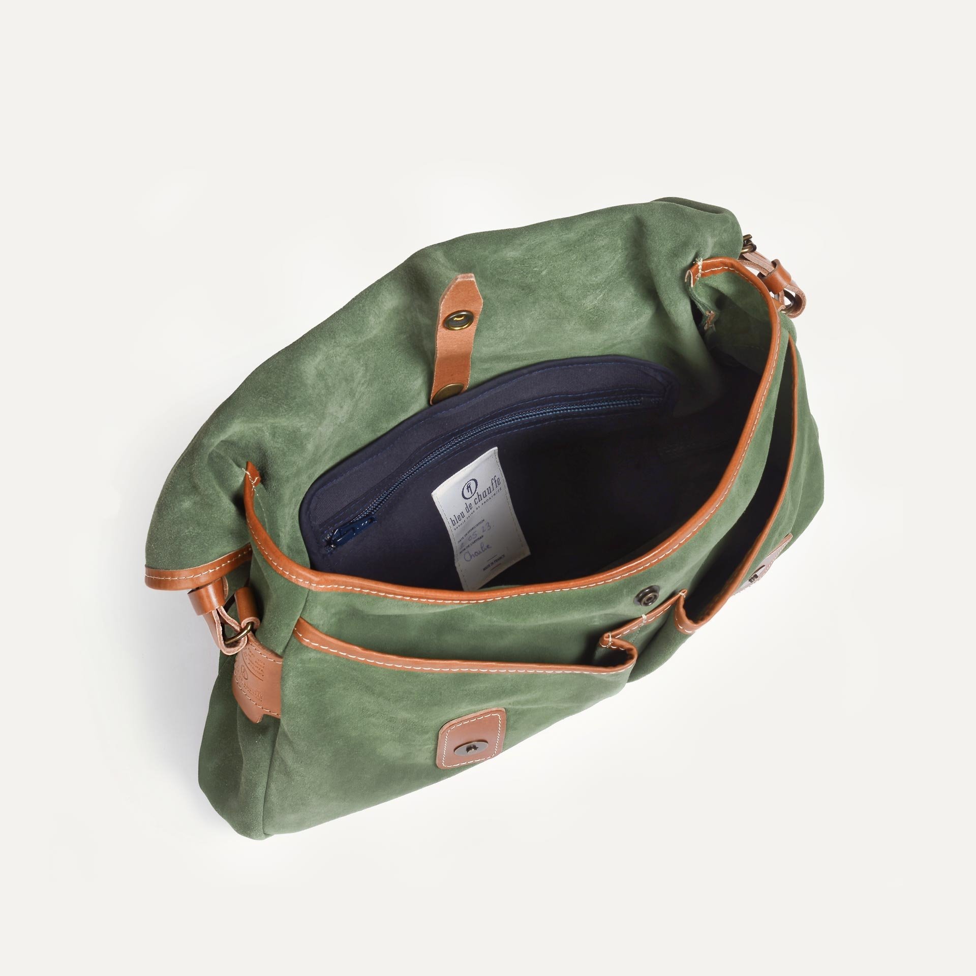 Fisherman's Musette M / Suede - Agave (image n°4)