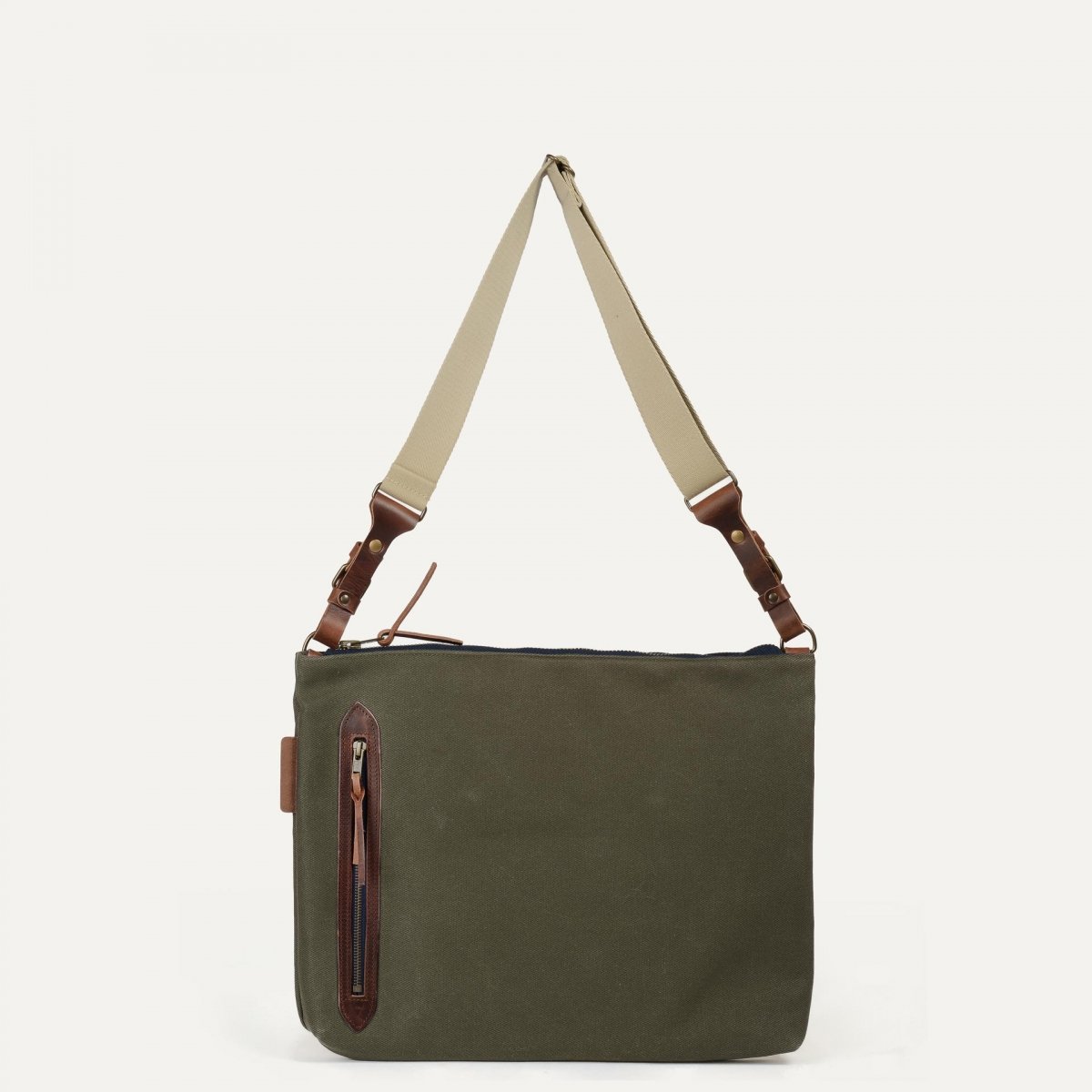 Baskia Messenger Bag - Khaki BM (image n°1)