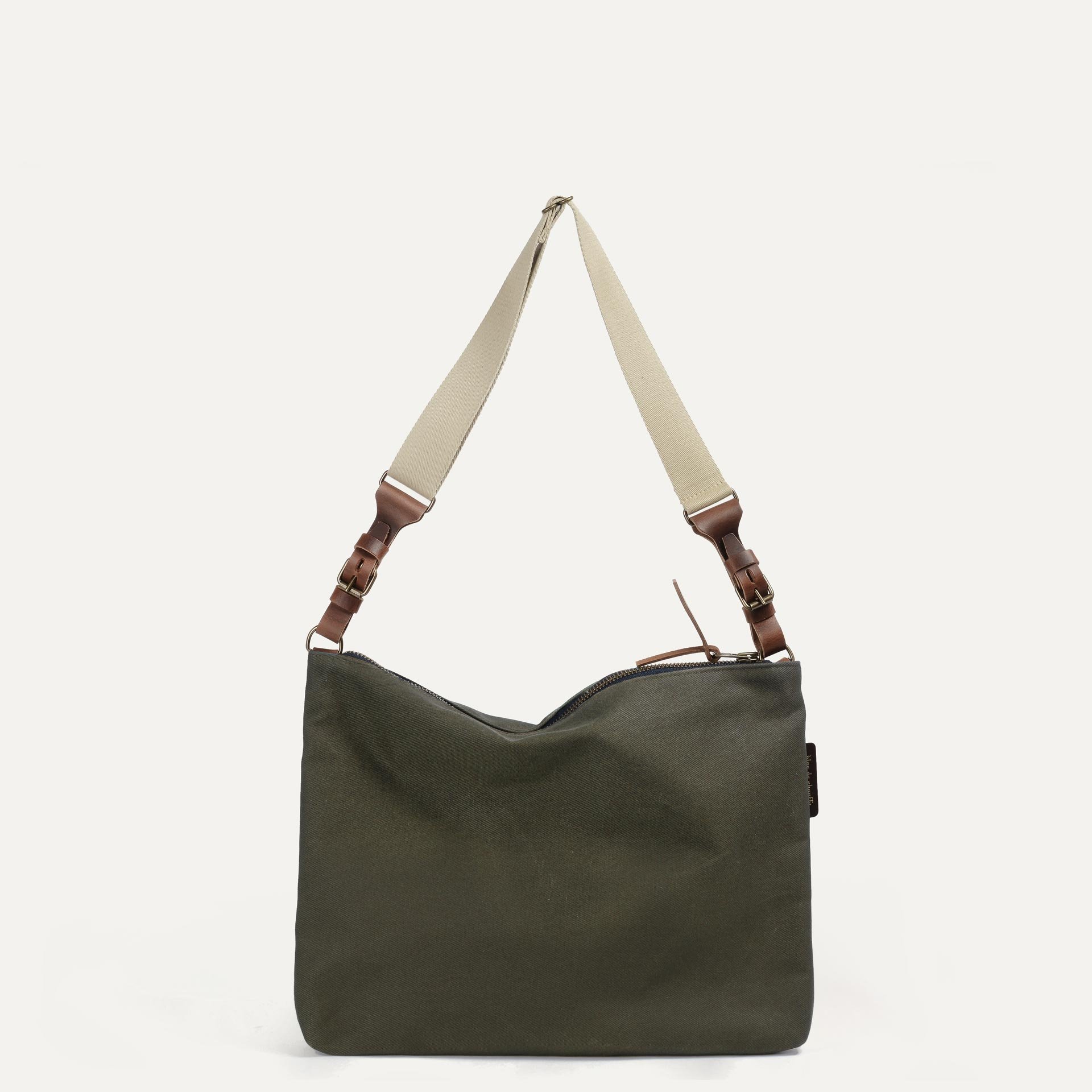 Baskia Messenger Bag - Khaki BM (image n°2)