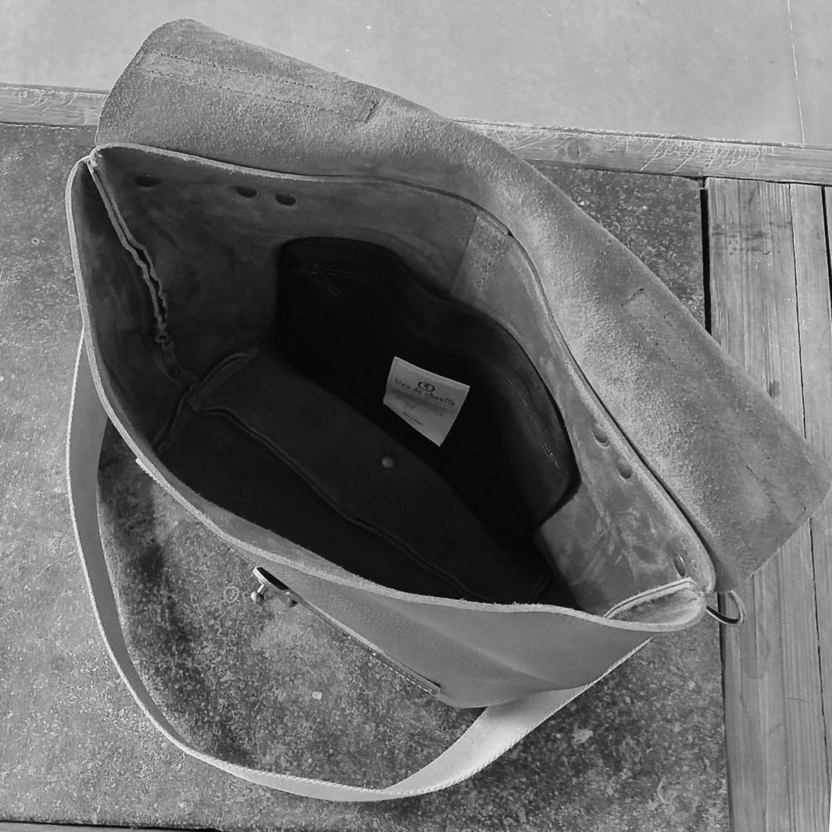 Lazard Satchel bag - Dark chestnut (image n°4)