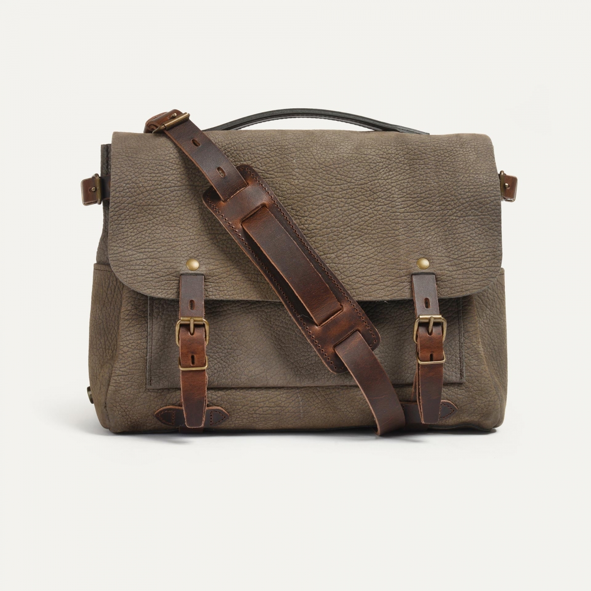 Postman bag Éclair M - Khaki Brown
