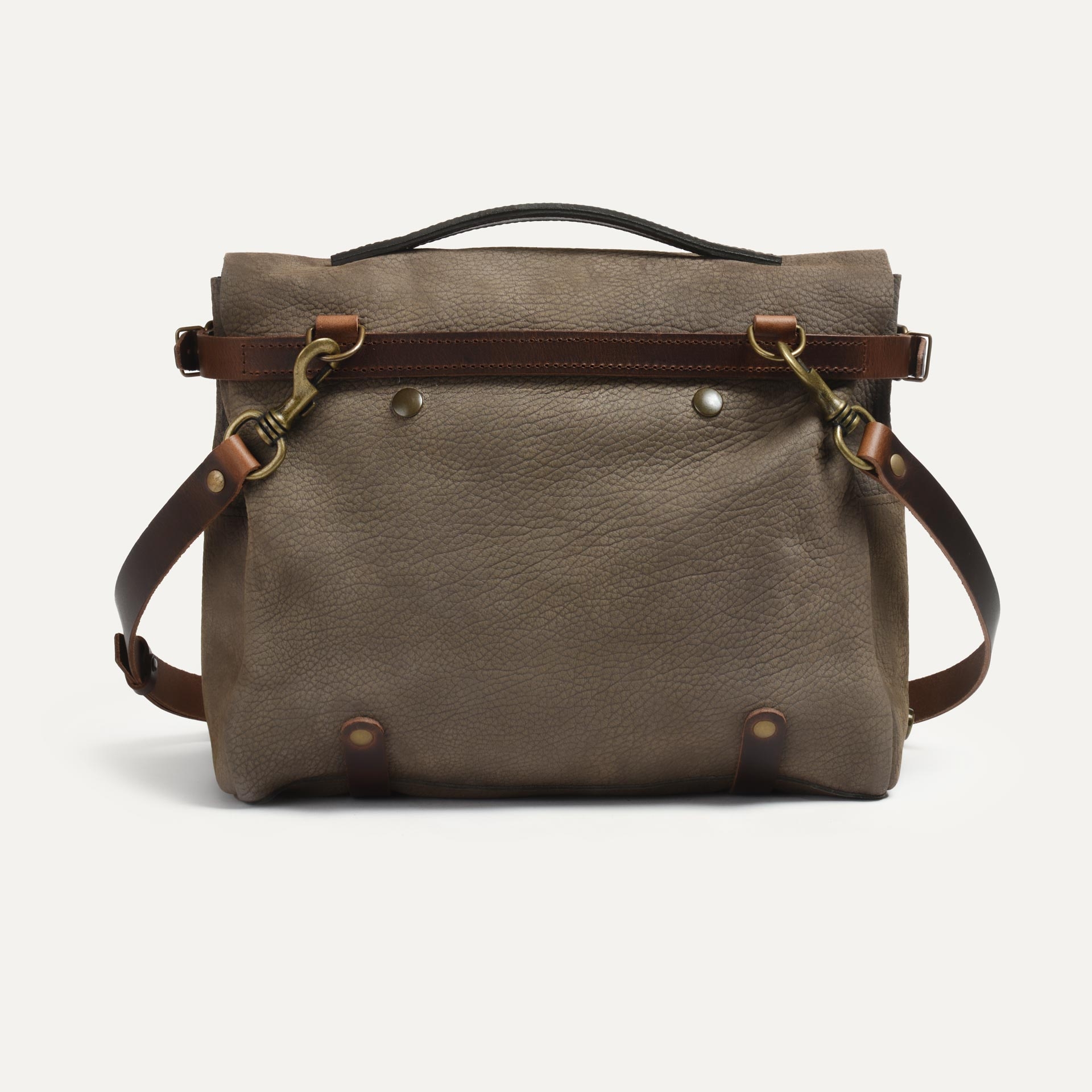 Postman bag Éclair M - Soft Khaki Brown (image n°3)