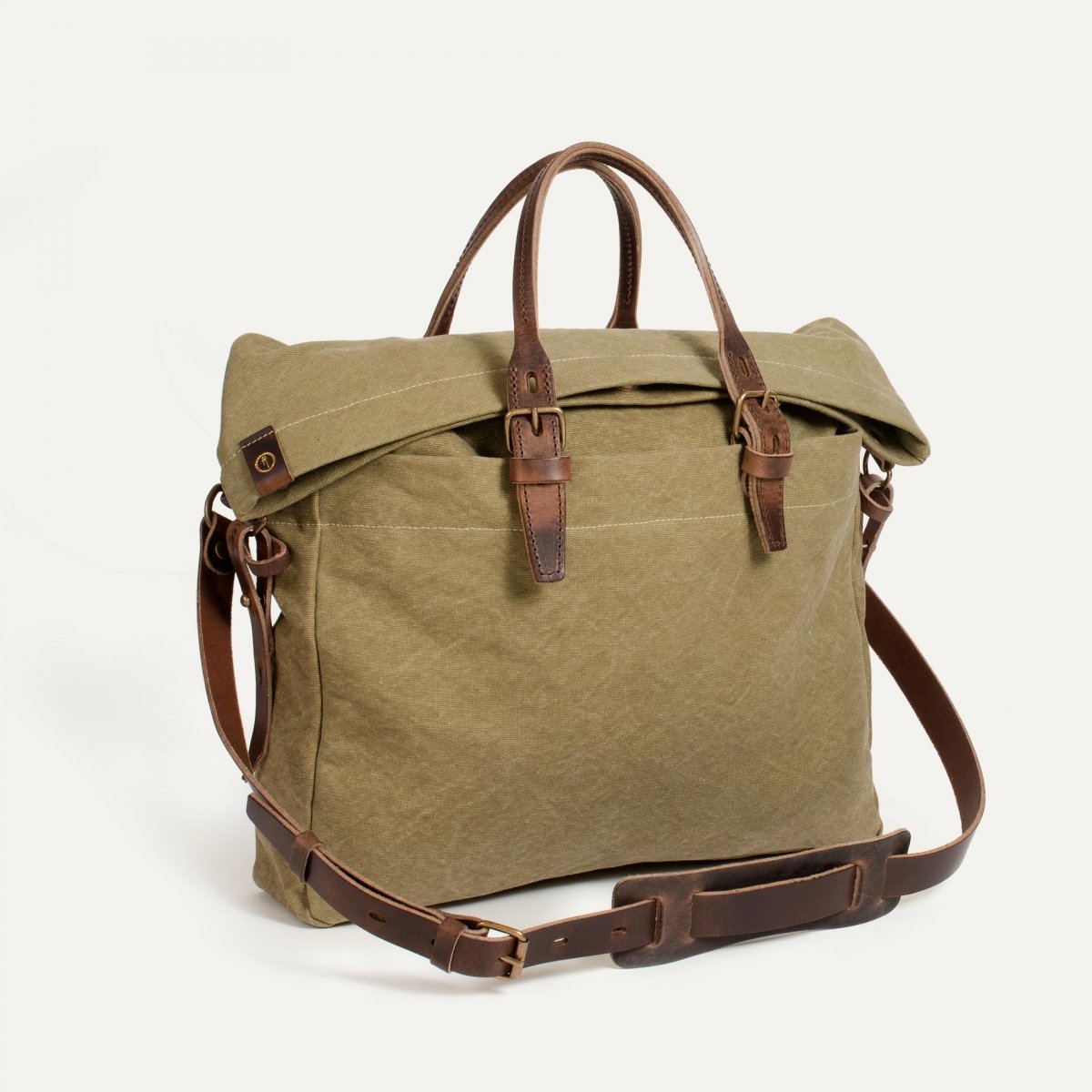 Remix business bag - Khaki US Stonewashed (image n°2)