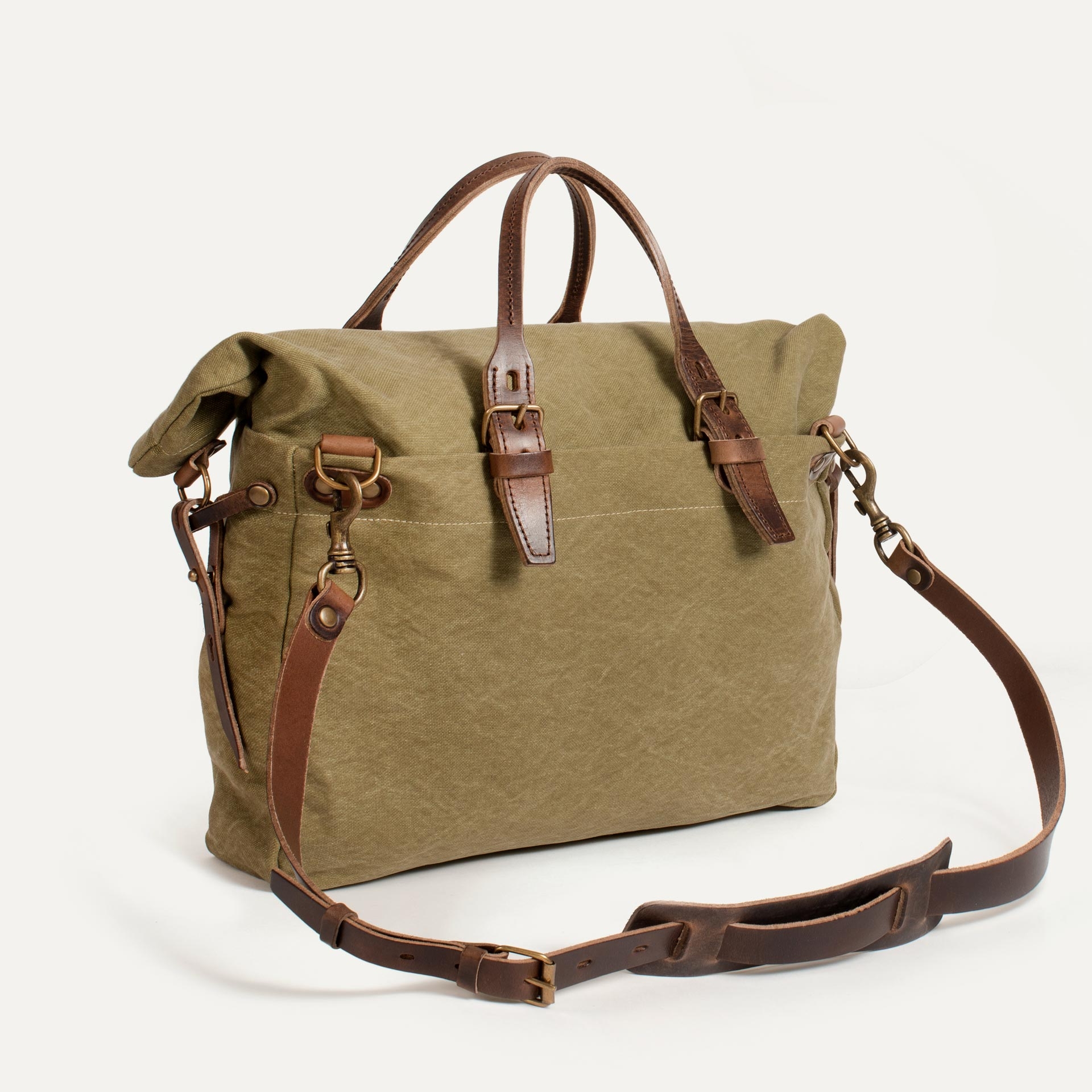 Remix business bag - Khaki US Stonewashed (image n°3)