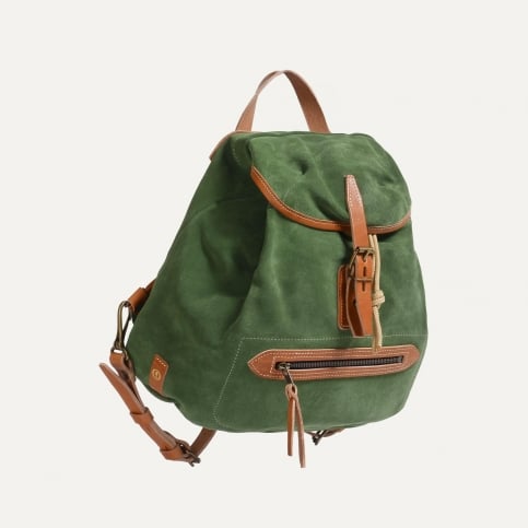 Camp S backpack / Suede - Agave