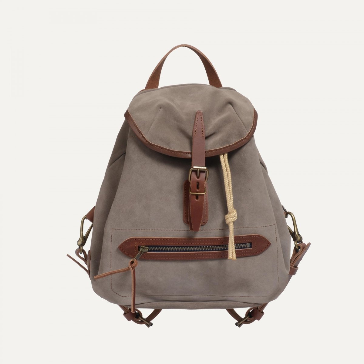 Camp S backpack / Suede - Almond (image n°4)