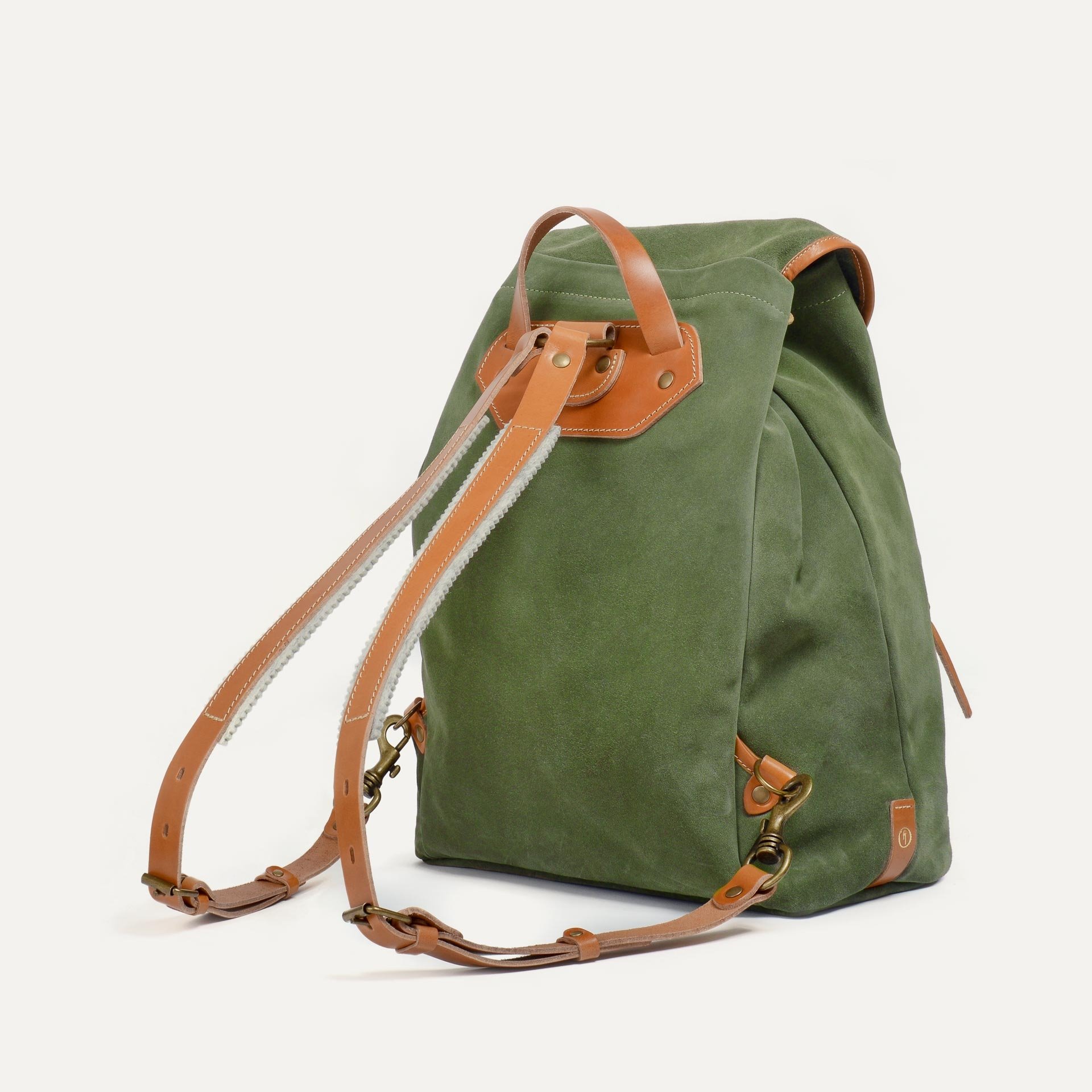 Camp backpack / Suede - Agave (image n°3)