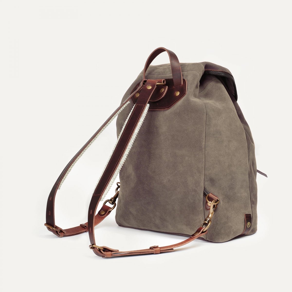 Camp backpack / Suede - Almond (image n°3)